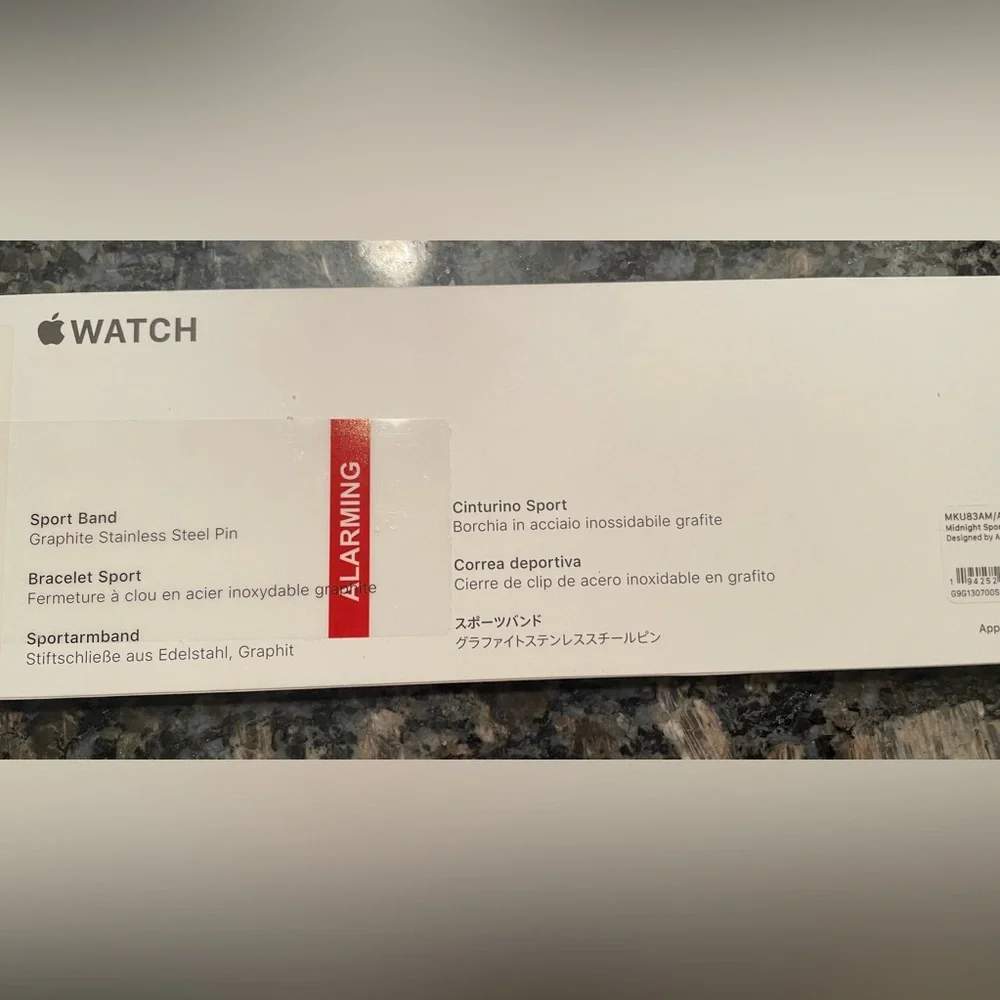NIB Sealed Apple Watch 41mm Midnight Sport Band